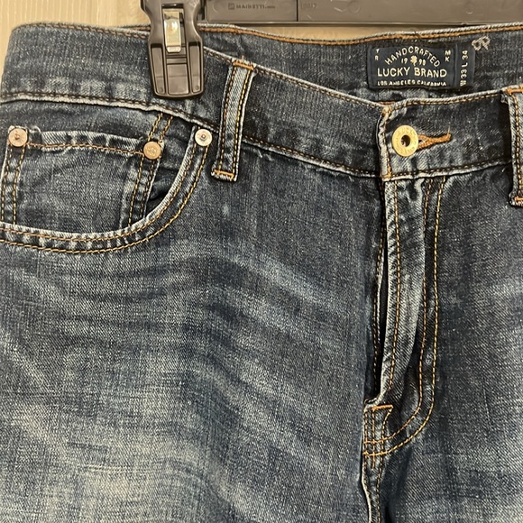 Mens Lucky Brand Jeans SZ 33 by34 - Picture 2 of 6